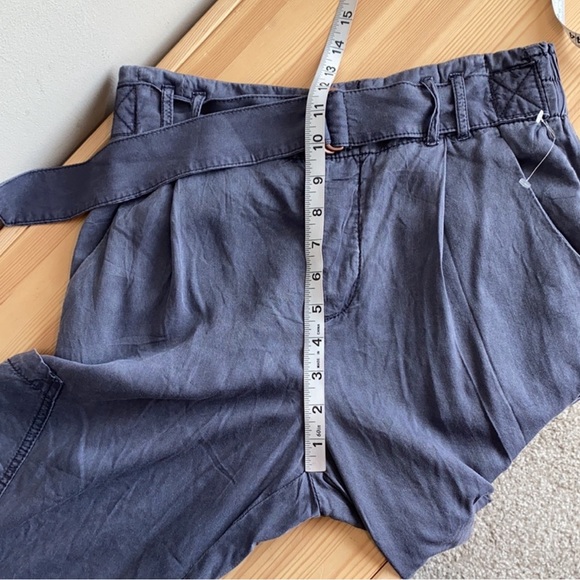 Free People Summers Over Soft Cargo Pants charcoal 4 - Picture 3 of 14